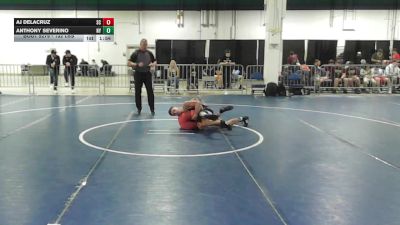 132 lbs Consi Of 32 #1 - Aj DeLaCruz, SC vs Anthony Severino, NY