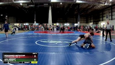 126 lbs Round 1 (4 Team) - Levi Wright, FCA LYNCHBURG vs Mohammed Bietazzam, SLAUGHTERHOUSE / WTF