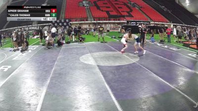 126 lbs Quarters - Apker Graham, Oregon vs Caleb Thomas, Hawaii