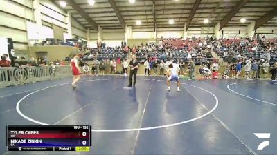 145 lbs Champ. Round 1 - Liam Fox, WY vs Isidro Padilla Aguilar, WA