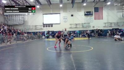 235 lbs Champ. Round 2 - Sophia Zuniga, West Salem vs Emma Olivarez, WIlsonville