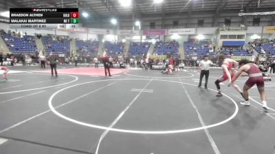 175 lbs Consi Of 8 #2 - Braedon Althen, Golden HS vs Malakai Martinez, No Team