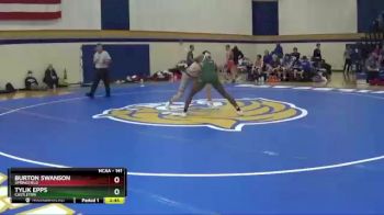 141 lbs Cons. Round 3 - Burton Swanson, Springfield vs Tylik Epps, Castleton
