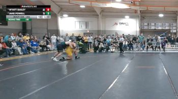 285 lbs 3rd Place Match - Wyatt Bailey, Ashland vs Jake Powell, Tiffin