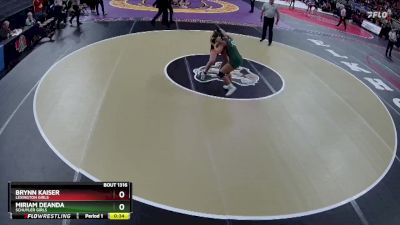 Cons. Round 3 - Brynn Kaiser, Lexington Girls vs Miriam Deanda, Schuyler Girls