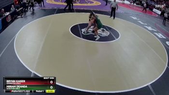 Cons. Round 3 - Brynn Kaiser, Lexington Girls vs Miriam Deanda, Schuyler Girls