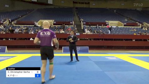 Cody Christopher Gerhart vs Kameron Finn-D. McVittie 2024 Pan IBJJF Jiu-Jitsu No-Gi Championship