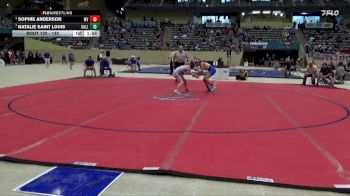 132 lbs Quarterfinal - Natalie Saint Louis, Valley vs Sophie Anderson, Walton-Verona