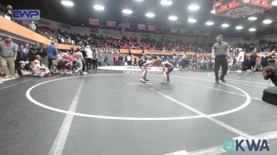 70 lbs Rr Rnd 4 - Bo Borror, Tuttle Wrestling vs Easton Bowen, Standfast OKC