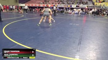 157 lbs Placement Matches (16 Team) - Nate Camiscioli, Castleton vs Drake Thompson, Coe