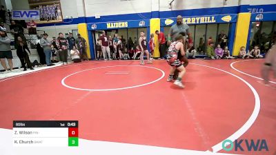 80 lbs Final - Zaiden Wilson, Pin-King All Stars vs Kade Church, Skiatook Youth Wrestling