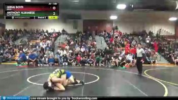 138 lbs 1st Place Match - Jhmai Boyd, Basic vs Anthony Albanese, SLAM Academy