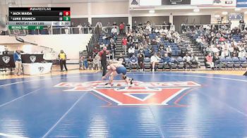 141 lbs Quarterfinal - Jack Maida, American vs Luke Stanich, Lehigh
