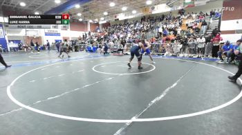 190 lbs Cons. Round 3 - Emmanuel Galicia, Redwood vs Luke Hanna, Junipero Serra