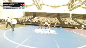 122-H lbs Consi Of 32 #2 - Kahleef Leonard, Plymouth Whitemarsh vs Benjamin Cole, Cherokee