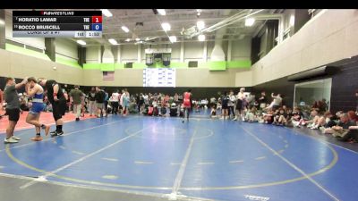 132 lbs Consi Of 8 #1 - Horatio Lamar, The Chicken Coop Wrestling Club vs Rocco Bruscell, The Chicken Coop Wrestling Club