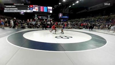 150 lbs Cons. Rd Of 32 - Davian Hall, IL vs Isaiah McDaniel, CT