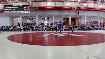 125 lbs Champ. Round 1 - Jushawn Ferrell, Alma vs Cameron A Lee, Millikin