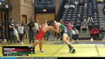 184 lbs Cons. Round 2 - Slade Watkins, Mount Olive vs Mason Kump, Belmont Abbey