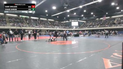 50 lbs Quarterfinal - Cade Chulada, Honesdale vs Chase Shrom, Chestertown