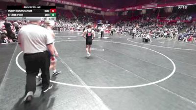 150 lbs D1 - Quarter-finals (fri 5:30 P.m.) - Torin Kuokkanen, Waukesha West vs Chase Fish, Arrowhead