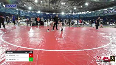 97 lbs Final - Atticus Salinas, Gold Rush Wrestling vs Ashur Whitmer, Big Game Wrestling Club