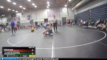 95/100/8u103 Round 2 - Jayden Blackmon, Jet Wrestling Club vs Sam Slack, Eastside Youth Wrestling