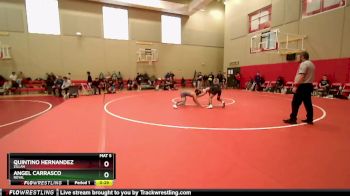 120 lbs Cons. Round 3 - Angel Carrasco, Royal vs Quintino Hernandez, Zillah