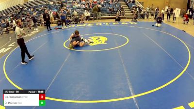 12U Boys - 86 lbs Champ. Round 2 - Bryson Wilkinson, SCN Youth Wrestling Club vs Jaxten Parrish, Contenders Wrestling Academy