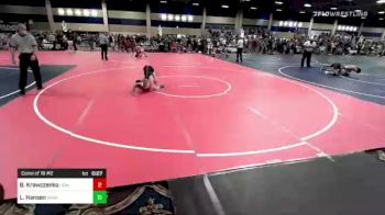 95 lbs Consi Of 16 #2 - Ben Krawczenko, Lions WC vs Logan Hansen, Vandals