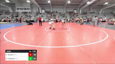 160 lbs Rr Rnd 3 - Caden Wilson, Ohio Titan Blue vs Nicholas Kaplack, Noke Wrestling RTC