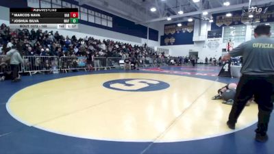 165 lbs Champ. Round 1 - Marcos Nava, Barstow vs Joshua Silva, Mayfair