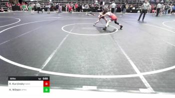 92 lbs Quarterfinal - Rocklan Kurzinsky, Wave Wrestling Club (TN) vs Hayden Wilson, Open Mats