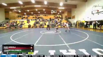 170 lbs Cons. Round 2 - Alex Arreola, Madras vs Connor Hollenbeck, Stayton