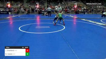 70 lbs Consolation - Jack Cranford, Brushy WC vs Nikari Isaacs, Winton Woods Lil Warriors WC