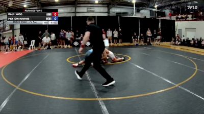 70 kg Cons. Round 1 - Paul Woo, Ohio Wrestling vs Peyton Harris, Western Colorado Wrestling Club