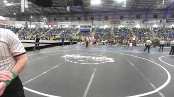 37 lbs Consi Of 4 - Briggston Huff, La Veta vs Cade Carver, Midway Wrestling Club