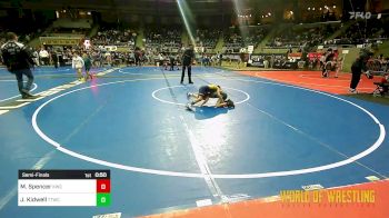 60 lbs Semifinal - Maddix Spencer, Keystone Wrestling Club vs Joseph Kidwell, Team Tulsa Wrestling Club