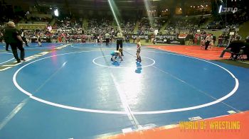 49 lbs Round Of 32 - Beau Russell, ReZults Wrestling vs Preston Michael, Waverly Shell Rock