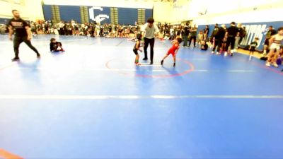 40 lbs Round 3 - Noah Luna, Threshold Wrestling Club vs Azariah Barajas, Vista Junior Panthers