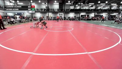 138 lbs Consi Of 16 #2 - Carmine Calimeri, Southwestern vs Jayden Acomb, Ravena-coeymans-selkirk