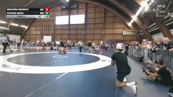 119 lbs Final - Brayden Wenrich, Grit Mat Club vs Cooper Merli, Iron Horse / Journeymen