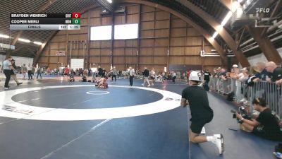 119 lbs Final - Brayden Wenrich, Grit Mat Club vs Cooper Merli, Iron Horse / Journeymen
