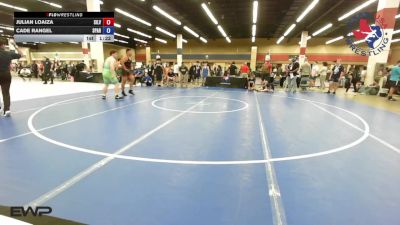 215 lbs Rr Rnd 3 - Julian Loaiza, Silverback Wrestling Fort Worth vs Cade Rangel, Spartan Mat Club