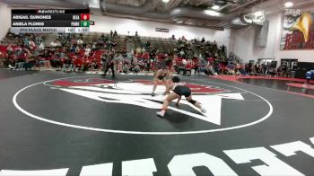 135 lbs 9th Place Match - Aniela Flores, Pomona vs Abigail Quinones, Denver East