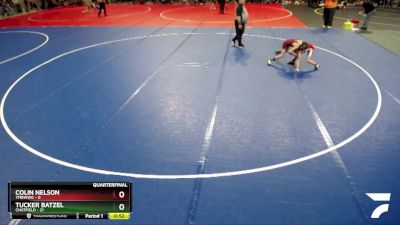 70 lbs Quarterfinals (8 Team) - Colin Nelson, TMBWWG vs Tucker Batzel, Chatfield