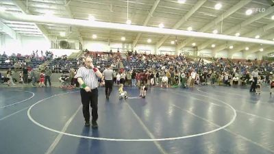 43 lbs 3rd Place Match - Mays Medina, Salt Flats Wrestling Club vs Travis Smith, Laker Wrestling Club