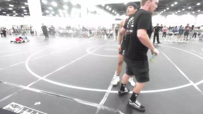 157 lbs Round Of 16 - Adrian Zarate, Silverback WC vs Chance Mannino, Gold Rush Wrestling