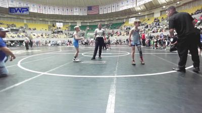 85 lbs Quarterfinal - Ryker Hipps, Dover Youth Wrestling Club vs Jaxon Churchman, Paris Wrestling Club