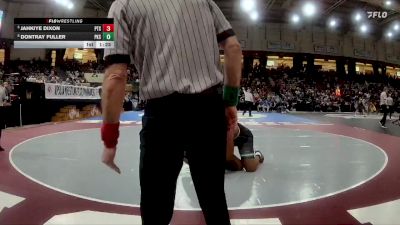 285-2A/1A Quarterfinal - Jahkiye Dixon, Patuxent vs Dontray Fuller, Parkside